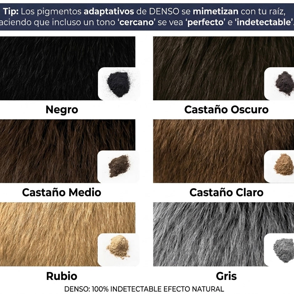 Denso™ aumenta tu confianza y densidad capilar